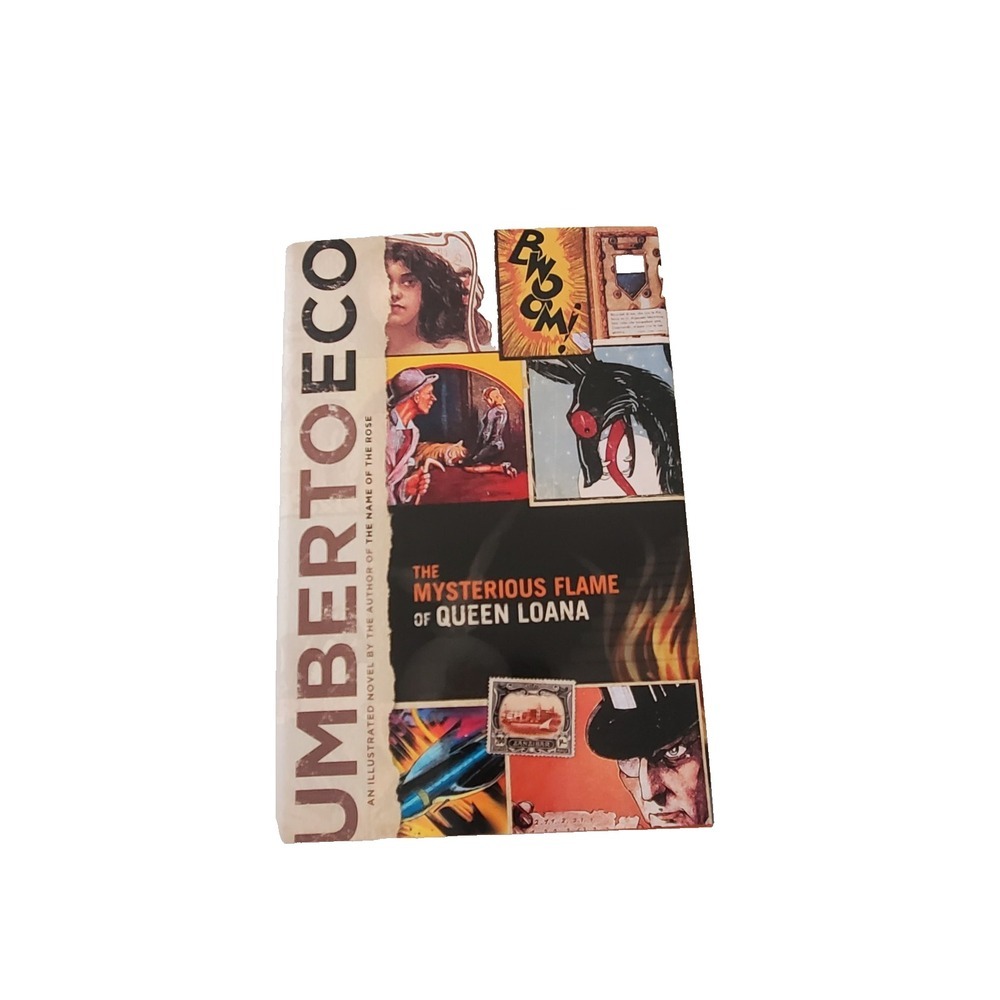 Umberto Eco The Mysterious Flame of Queen Loana First Edition Hardcover 2005